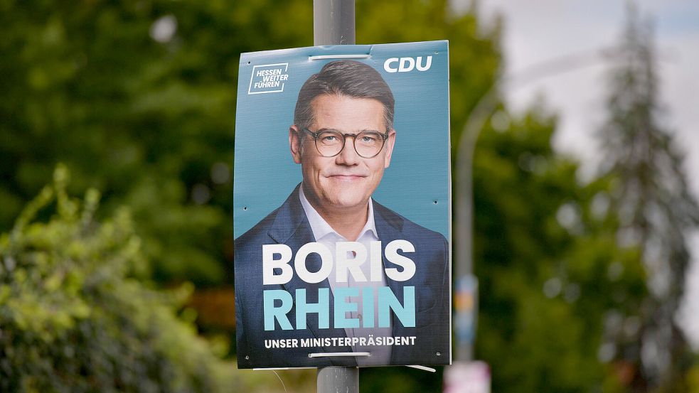 Boris Rhein bleibt laut aktuellen Umfragen Ministerpräsident. Foto: IMAGO images/Jan Huebner