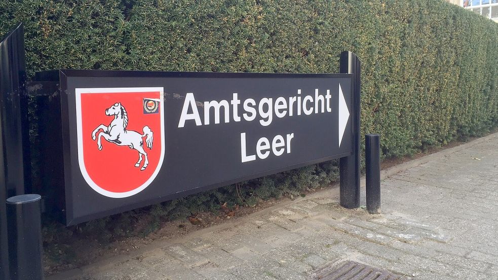 Am Amtsgericht in Leer wurde verhandelt. Foto: Archiv