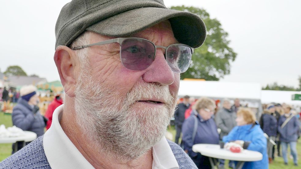 Buurnmarkt-Gründer Hans-Josef „Dicki“ Gossling lädt zusammen mit der Dorfgemeinschaft für den 9. Oktober zum Markt ein. Foto: Archiv