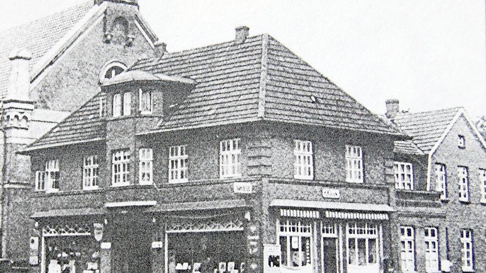 Nachdem Umbau in den 1920er Jahren sah das Geschäftshaus Klock so aus.
