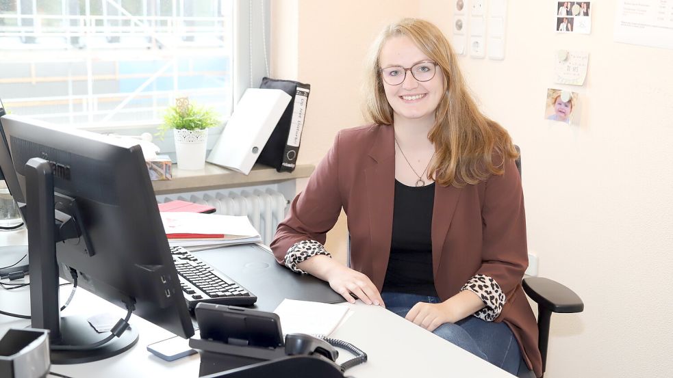 Die neue Kämmerin der Gemeinde Barßel, Yvonne Dierkes, stellte sich dem Gemeinderat vor. Foto: Passmann
