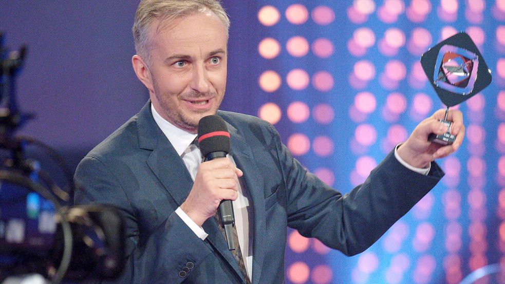 Grimme-Preisträger Böhmermann siegte mit seiner Produktionsfirma vor Gericht. Foto: dpa/Henning Kaiser