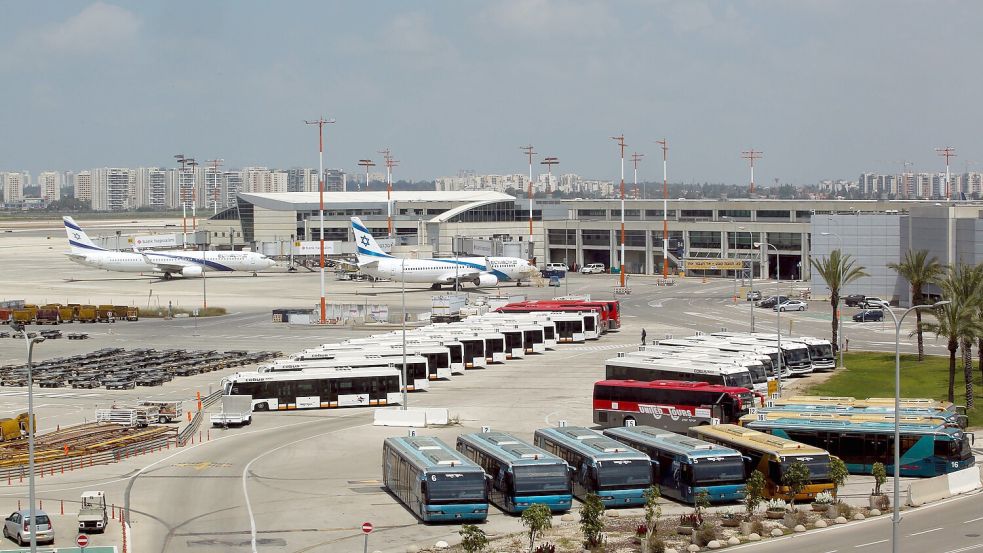 Viele Flüge von und nach Israel wurden abgesagt. Foto: dpa/XinHua/Gil Cohen Magen