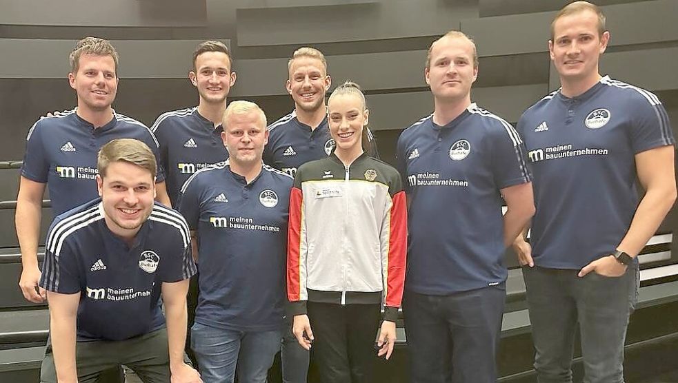 Natürlich wurde auch mit Darja Varfolomeev ein Erinnerungsfoto nach der Sendung aufgenommen. Foto: Privat