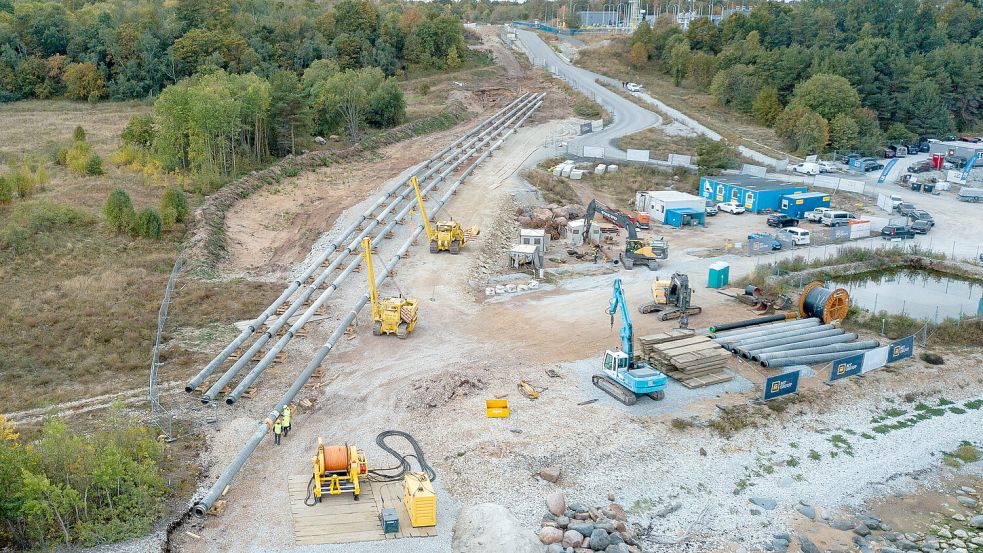 Seit Anfang 2020 führt die Ostsee-Pipeline „Balticconnector“ Gas von Estland nach Finnland. Foto: imago images/Scanpix/Eero Vabamägi