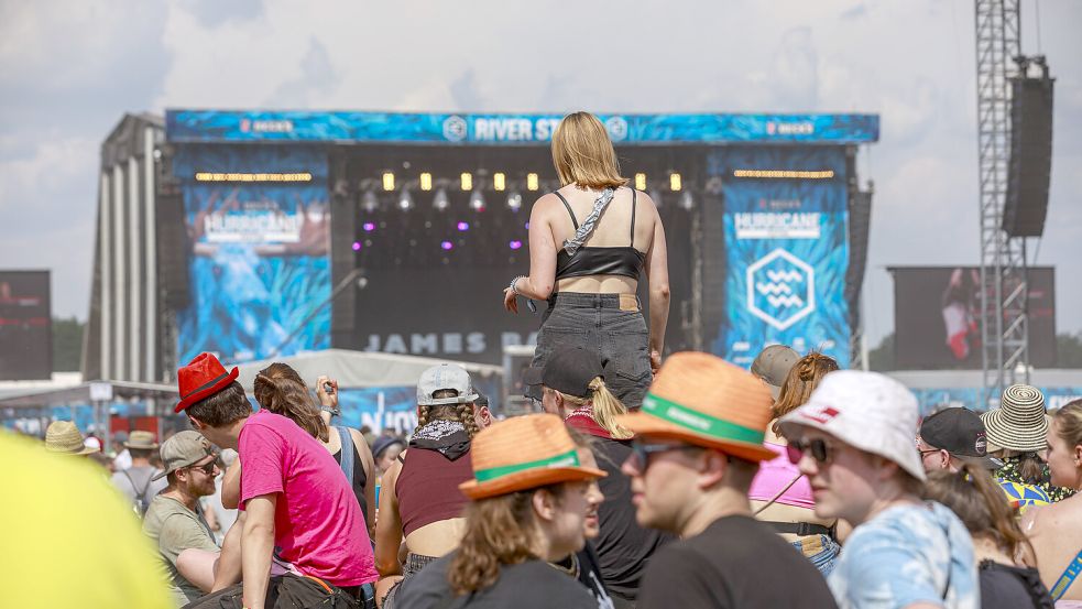 Das Hurricane-Festival versammelte in diesem Jahr 76.000 Musikfans für drei Tage auf einem Gelände im niedersächsischen Scheeßel. Foto: imago images/Achille Abboud