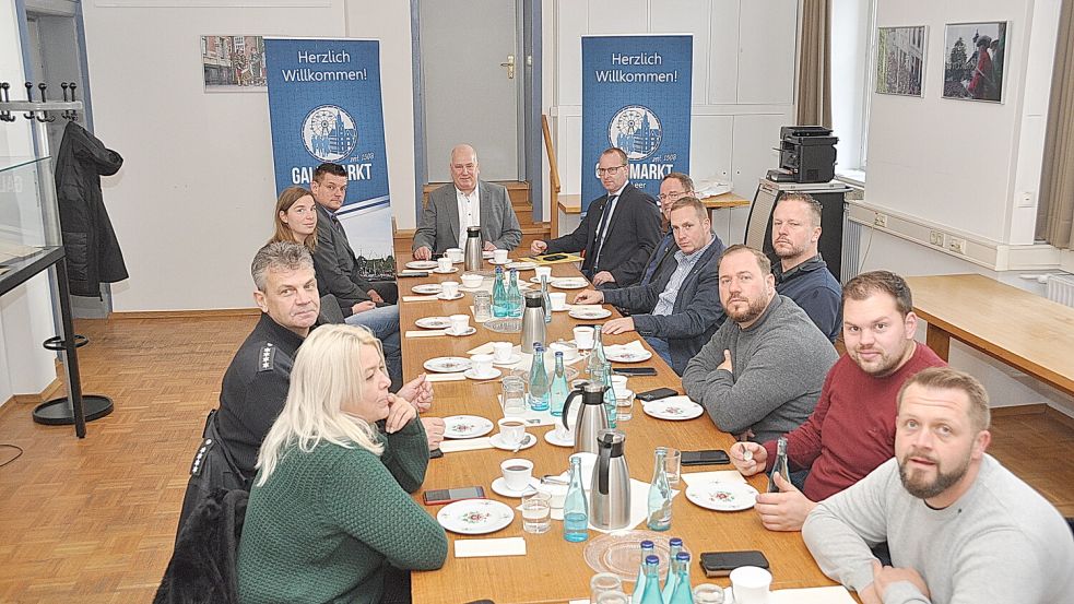 Bei der Pressekonferenz im Rathaus zogen die Verantwortlichen Bilanz. Foto: Wolters