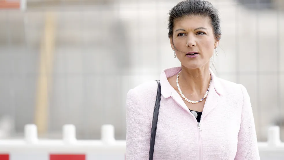 Sahra Wagenknecht hat mit der Vorstellung ihre Bündnisses erneut Aufruhr in die Linkspartei gebracht Foto: imago images/Political-Moments