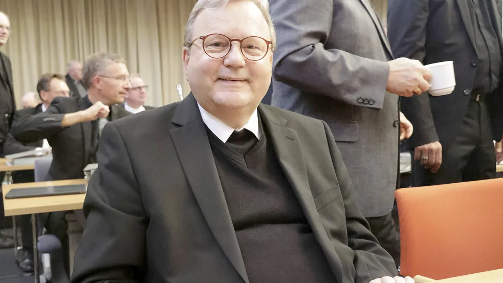 Franz-Josef Bode, hier bei der Herbstvollversammlung der Deutschen Bischofskonferenz im September. Foto: IMAGO/Peter Back
