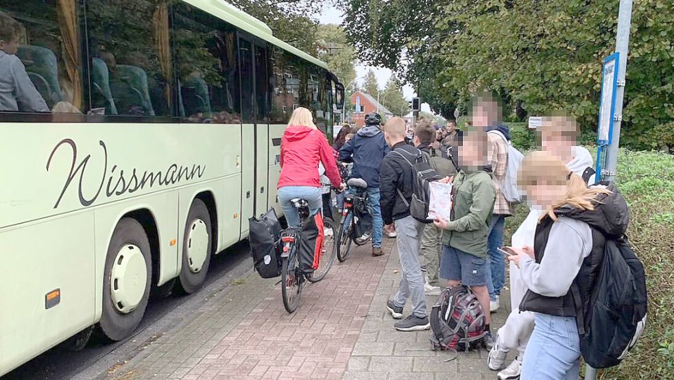 Es soll beinahe zu Zusammenstößen mit Radfahrern gekommen sein. Foto: privat
