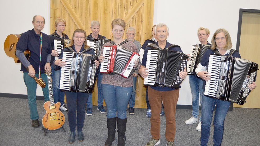 Jeden Dienstag treffen sich die Mitglieder im Vereins- und Gemeindezentrum Ostrhauderfehn zu ihrem Übungsabend. Foto: Weers