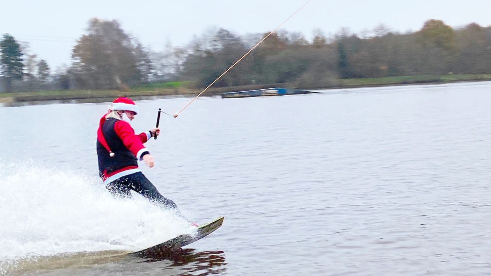 Am Idasee wird zum Nikolaus-Boarden eingeladen.