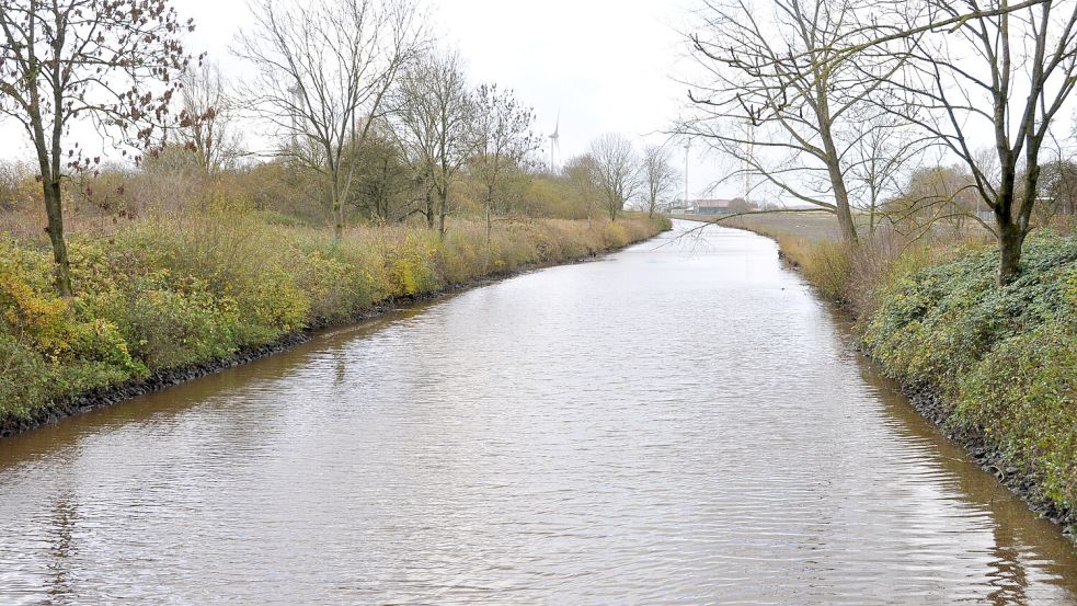 Sieltiefs können zum Wasserspeicher werden. Foto: Wolters