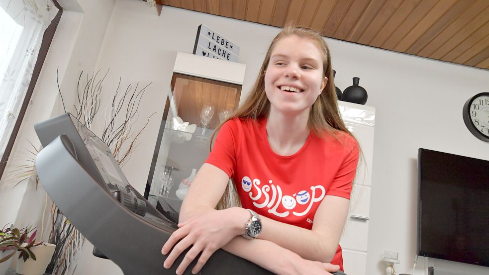 Lia Hardy ist im Frühjahr alle Etappen des Ossiloops gelaufen. Foto: Ortgies