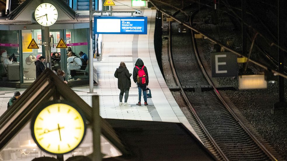 Bei der Bahn kommt es erneut zu Streiks. Foto: dpa/Daniel Bockwoldt