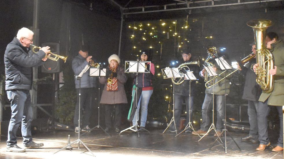 Der Posaunenchor der Kirchengemeinde sorgte für die musikalische Unterhaltung.