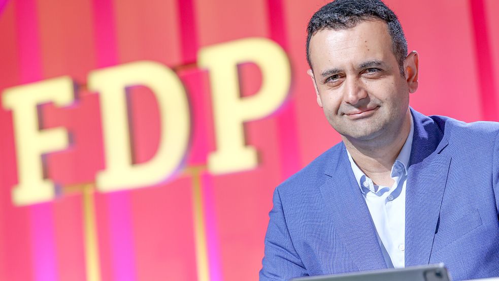 FDP-Generalsekretär Bijan Djir-Sarai. Foto: dpa/Jörg Carstensen