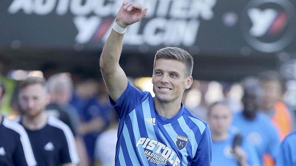 Bastian Dassel möchte im neuen Jahr wieder auf dem Platz jubeln. Archivfoto:Doden/Emden