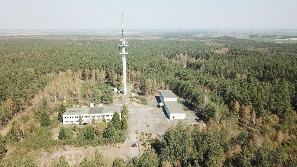 Das Gelände mit atomsicheren Bunker bei Pasewalk steht zum Verkauf. Foto: Heinz Fuhrmann