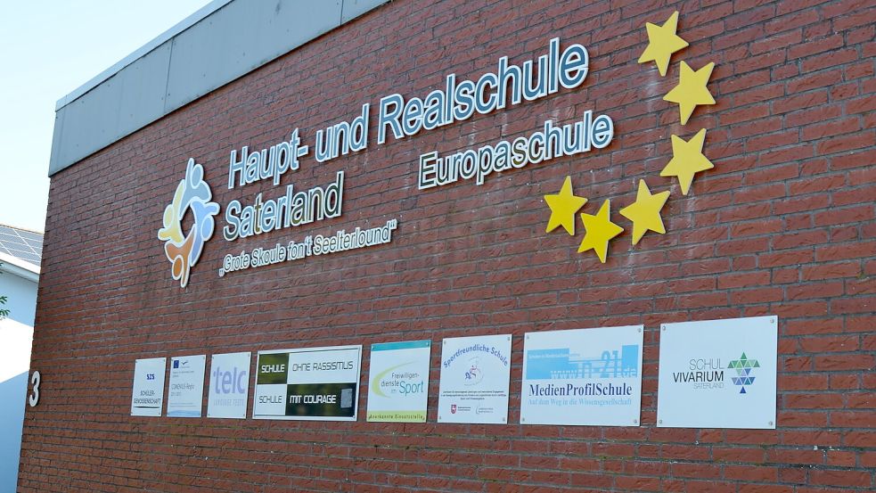 Sachschaden in Höhe von 1000 Euro richteten Einbrecher an, die in das Gebäude der Haupt- und Realschule Saterland in Ramsloh eindrangen. Foto: Fertig