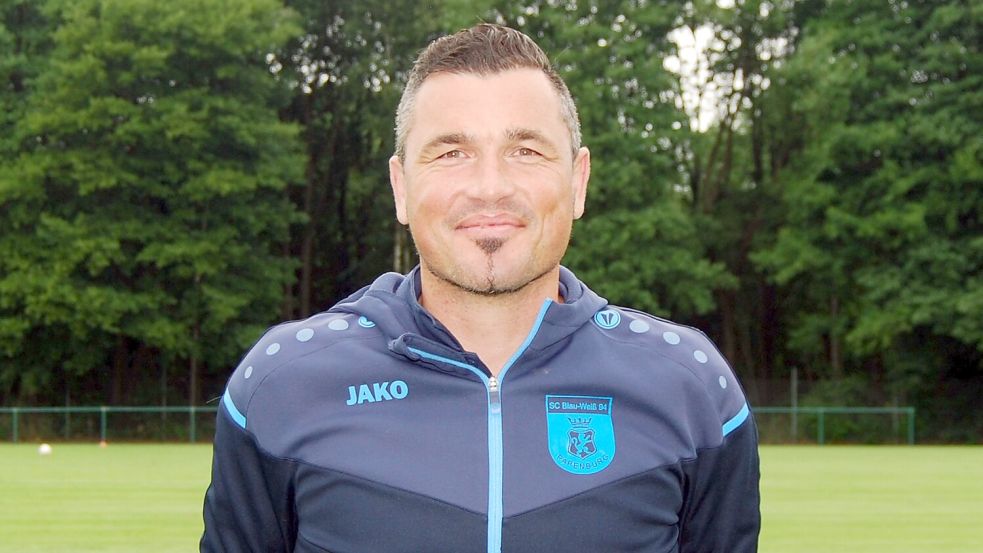 Maik Stolzenberger ist nicht mehr Trainer des SC Blau-Weiß 94 Papenburg. Foto: Reemts