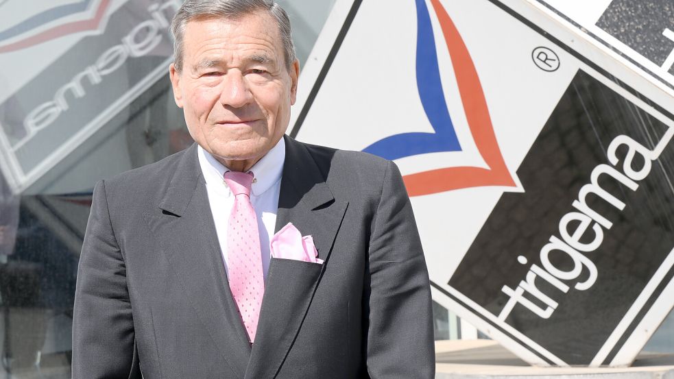 Trigema-Chef Wolfgang Grupp übergibt sein Unternehmen nach mehr als einem halben Jahrhundert an seine Kinder. Foto: dpa/Bernd Weißbrod