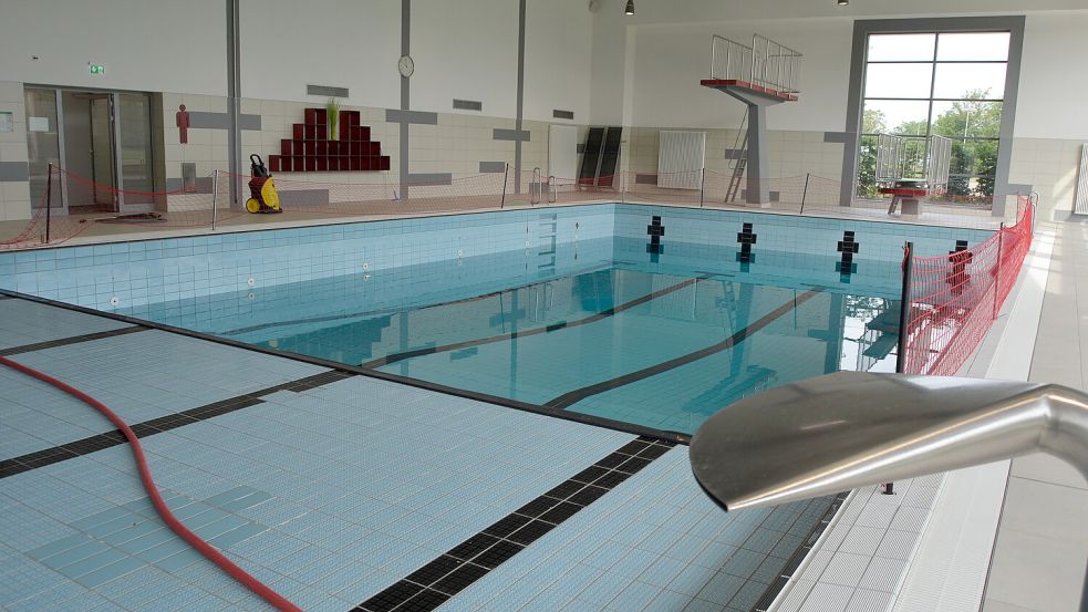 Das Hafenbad bleibt geschlossen. Bild: Fertig
