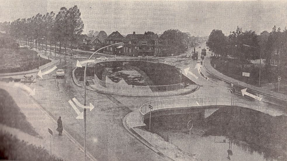 Der GA berichtete über den neuen Kreisel in Rhauderfehn. Es wurde auch dargestellt, wie er durchfahren wird. Fotos: GA-Archiv