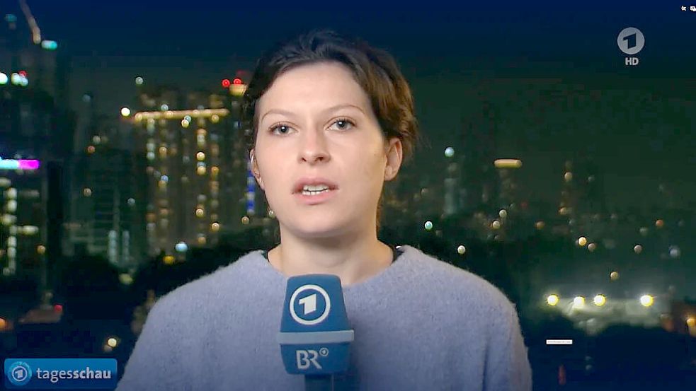 Viele Tagesschau-Zuschauer sprachen Hanna Resch nach dem Patzer mit vielen unterstützenden Worten Mut zu. Foto: Tagesschau