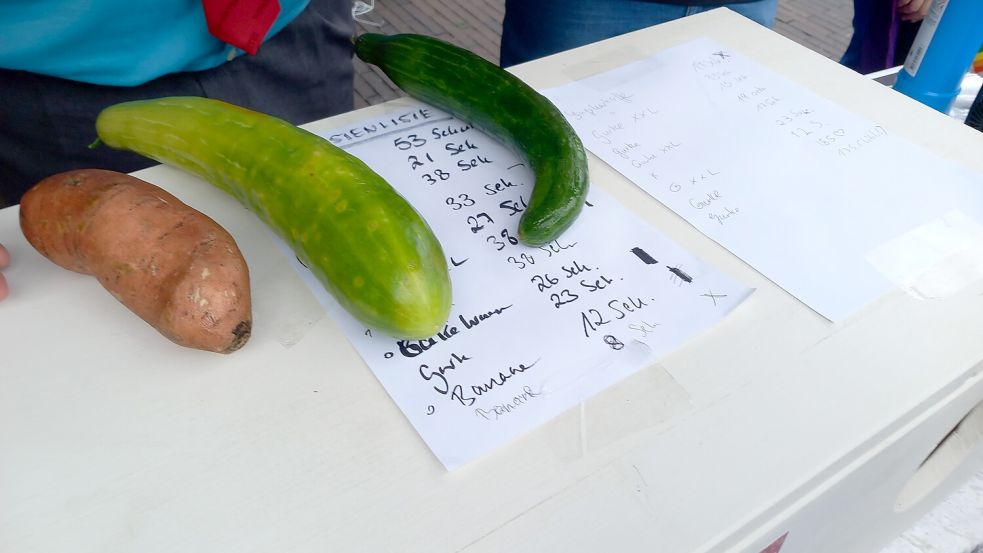 Auf dem CSD gab es eine Kondom-Challenge. Foto: Scherzer