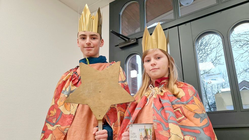 Die Sternsinger sammeln Spenden für Kinder-Hilfsprojekte.