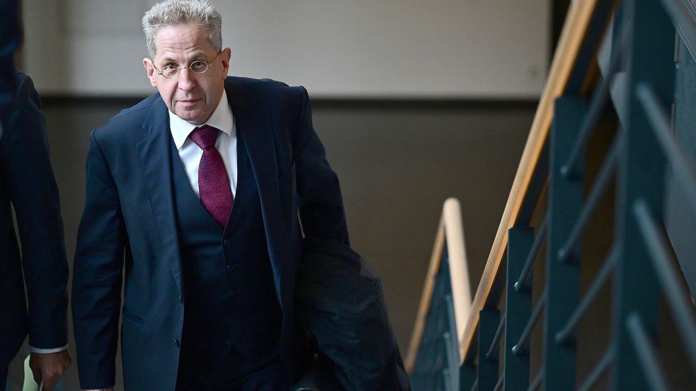 Gegen Hans-Georg Maaßen (noch CDU), ehemaliger Verfassungsschutz-Chef, läuft derzeit ein Ausschlussverfahren. Nun will er eine eigene Partei gründen. Foto: dpa/Martin Schutt