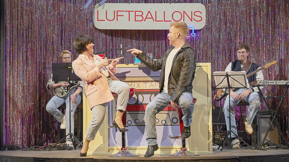 Musik und Spaß verspricht die Komödie „Die Fete endet nie“. Foto: Boulevardtheater Bremen
