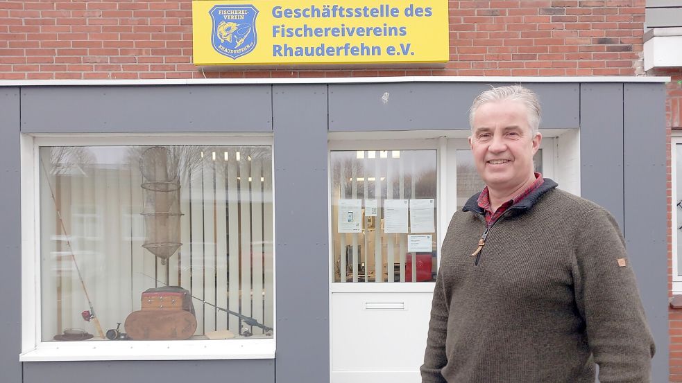 Der Fischereiverein (FV) Rhauderfehn hat seine Geschäftsstelle Am Bahnhof 1. Foto: Scherzer