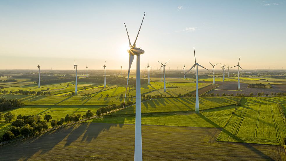 Enercon konnte 2023 auch in Deutschland bei der Zahl der neu installierten Windkraftanlagen zulegen. Foto: Reinhardt/Imago Images