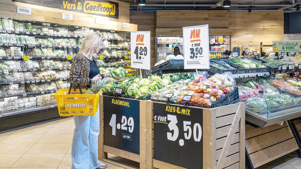 Unter anderem gibt es einen Jumbo-Supermarkt in Winschoten. Foto: Jumbo