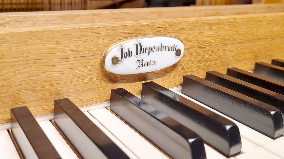 Johann Diepenbrock hat die Orgel 1896 gebaut.