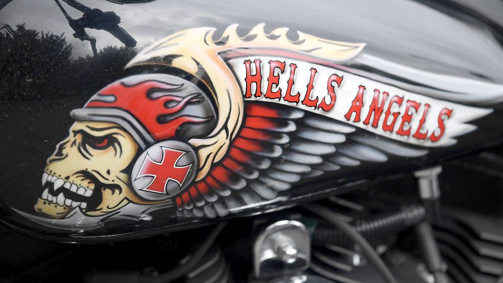 Welchen Einfluss haben die Hells Angels auf die Wiesmoorer Geschäfte? Symbolfoto: Dedert/DPA