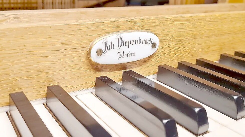 Johann Diepenbrock hat die Orgel 1896 gebaut. Foto: Cordes