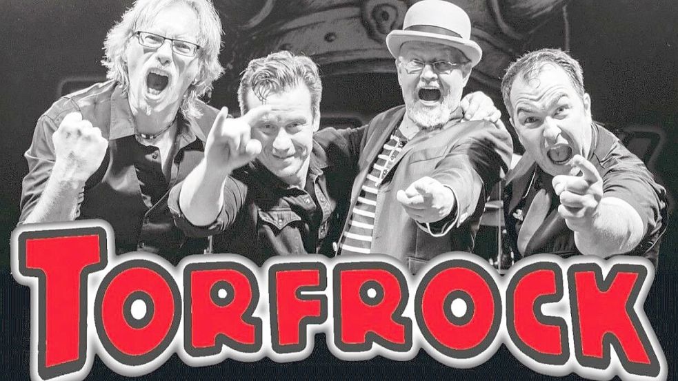 Torfrock kommt ins Saterland: Am 31. Mai 2024, treten die norddeutschen Bagaluten-Rocker beim Open-Air-Konzert in Ramsloh auf. Die Veranstaltung gehört zu einer Reihe von Festivitäten, mit denen das 50-jährige Bestehen der Gemeinde Saterland gefeiert wird. Foto: Torfrock