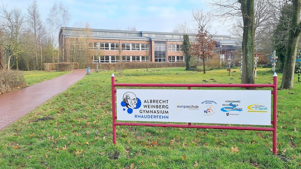 Das ist das Albrecht-Weinberg-Gymnasium. Foto: Cordes