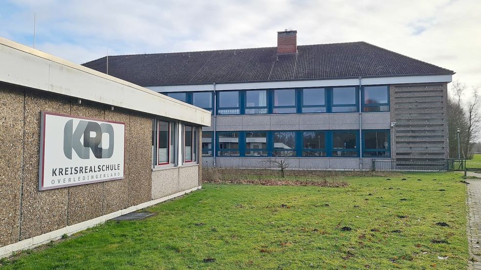 Das ist die Kreisrealschule Overledingerland. Foto: Cordes