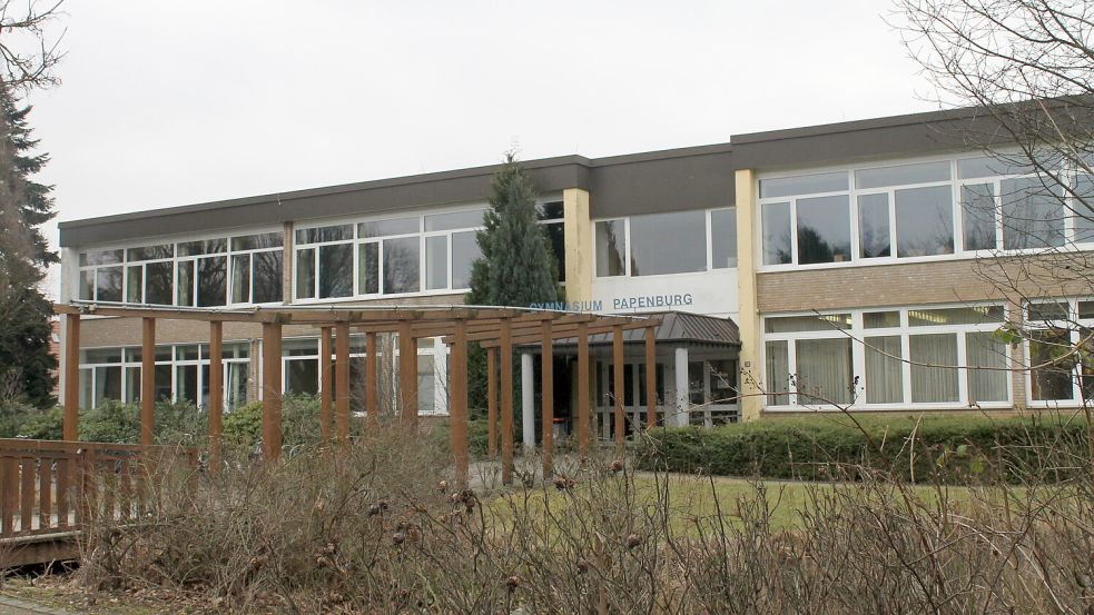 Das Gymnasium in Papenburg steht an der Russellstraße. Foto: Nobel/Archiv.
