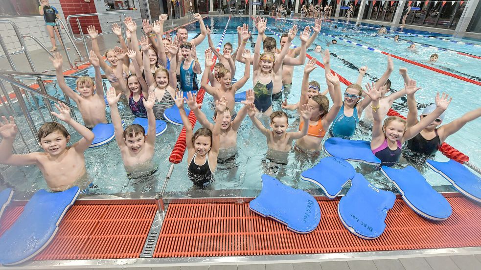 Spaß wird im Schwimmbad großgeschrieben. Foto: Ortgies/Archiv