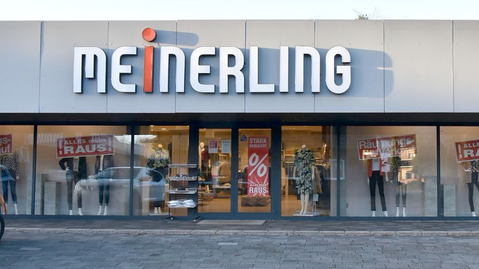 Schließt zum Ende des Monats: Das Modehaus Meinerling in Bösel wird im März zur „Anziehbar No.19“. Foto: Hahn