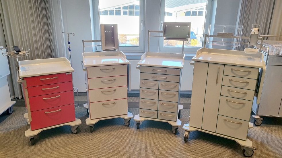 So sehen mögliche Produkte von Hammerlit für Krankenhäuser aus. Foto: Bothe