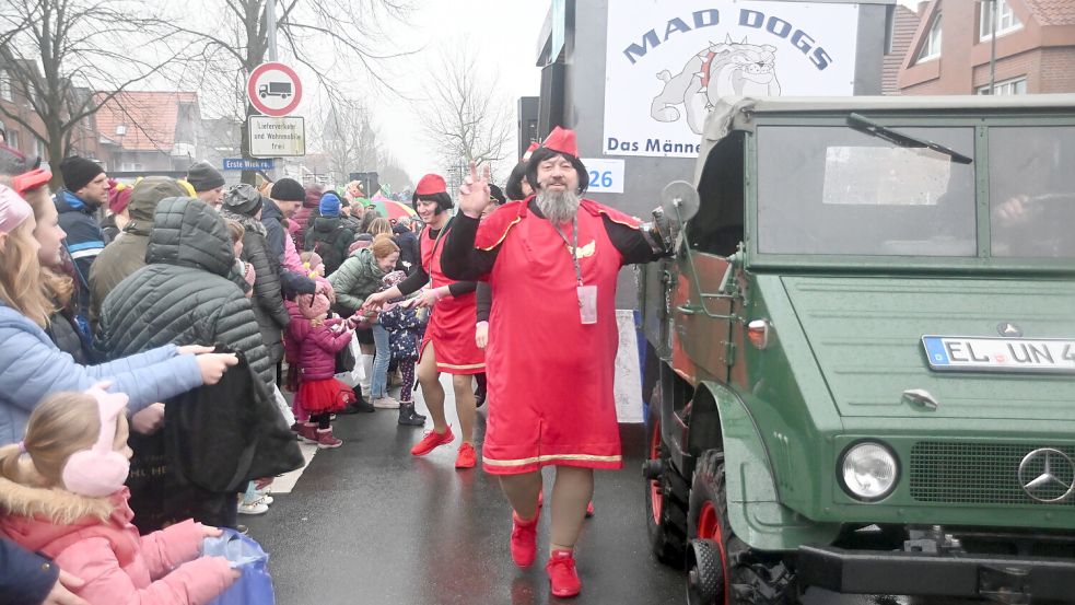 In Papenburg wurde Karneval gefeiert. Foto: Lohmann
