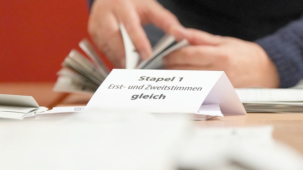 Wegen zahlreicher Pannen musste die Bundestagswahl 2021 in Berlin teilweise wiederholt werden. Foto: Soeren Stache/dpa
