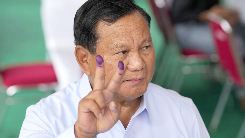 Lange Zeit war Prabowo Subianto einer der am meisten gefürchteten Männer Indonesiens. Nach einer Imageverbesserung ist er nun künftiger Präsident des Landes in Südostasien. Foto: dpa/Vincent Thian