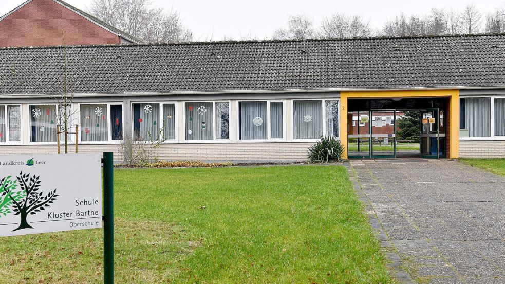 An der Stelle, an der jetzt die Oberschule „Kloster Barthe“ steht, wird die neue Feuerwehrzentrale gebaut werden. Foto: Stromann/Archiv